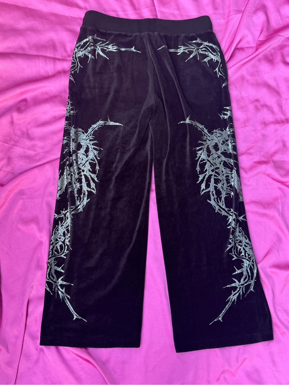 🖤Named Collective Cursed Velvet Track Pants🖤